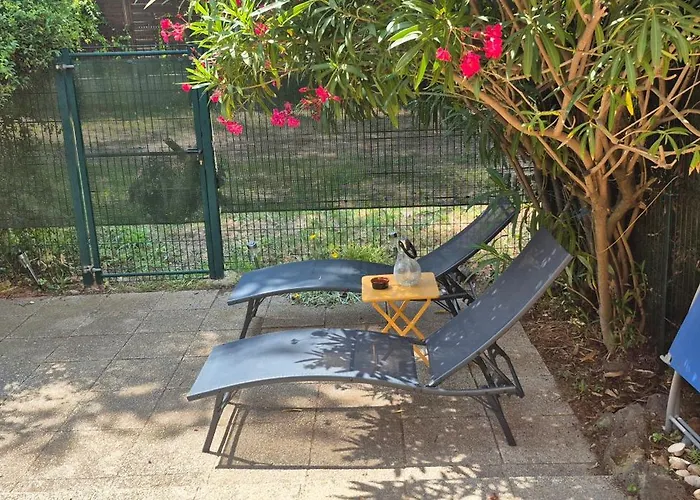 Village, Maison Climatisee, 6 Pers, Piscine, Wifi, Garage, Terrasse アグド