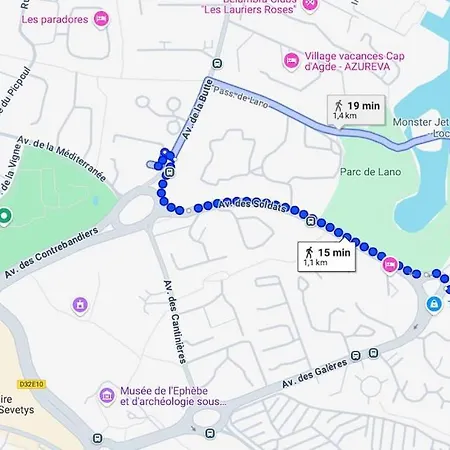 بيت للعطل Village, Maison Climatisee, 6 Pers, Piscine, Wifi, Garage, Terrasse آجد